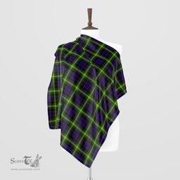 Scottish Watson Modern Tartan Scarf Womens Plaid Silk Scarves Scotstee Shop - Tartan Plaid - scotstee.com