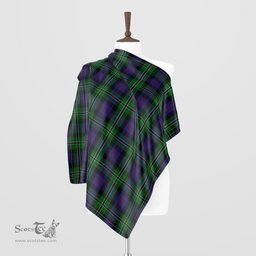 Scottish Rose Hunting Tartan Scarf Womens Plaid Silk Scarves Scotstee Shop - Tartan Plaid - scotstee.com