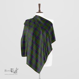 Scottish Stewart of Appin Hunting Tartan Scarf Womens Plaid Silk Scarves Scotstee Shop - Tartan Plaid - scotstee.com
