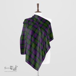 Scottish MacDonald Tartan Scarf Womens Plaid Silk Scarves Scotstee Shop - Tartan Plaid - scotstee.com