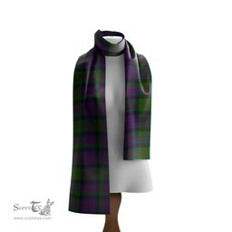 Scottish MacDonald Tartan Scarf Womens Plaid Silk Scarves Scotstee Shop - Tartan Plaid - scotstee.com