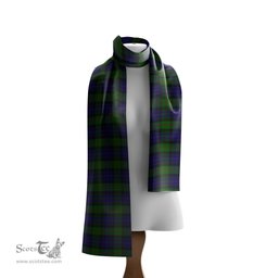Scottish Gunn Tartan Scarf Womens Plaid Silk Scarves Scotstee Shop - Tartan Plaid - scotstee.com