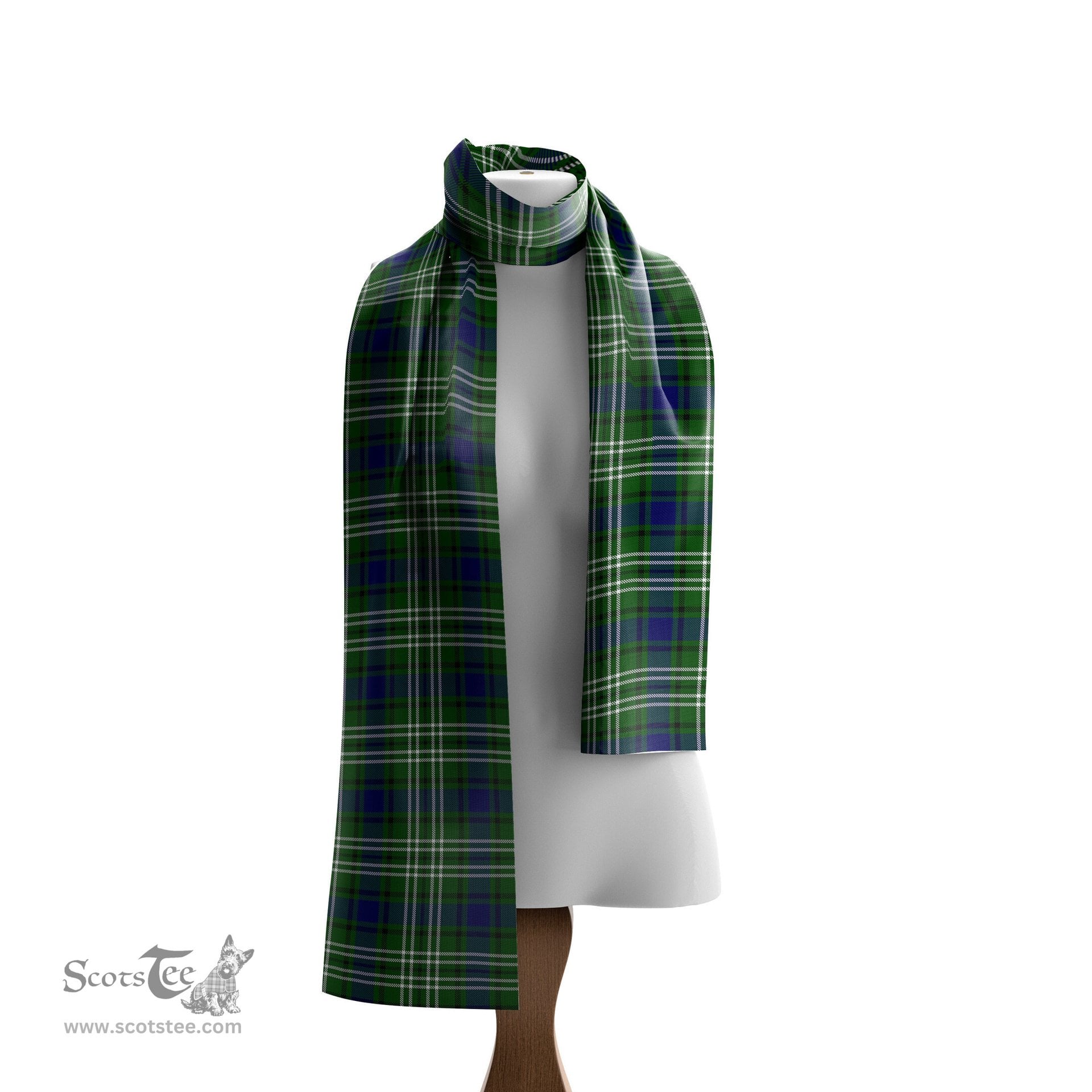 Scottish Haliburton Tartan Scarf Womens Plaid Silk Scarves Scotstee Shop - Tartan Plaid - scotstee.com