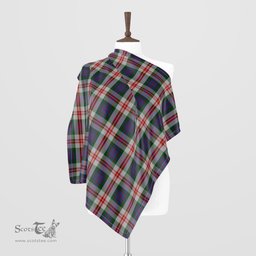 Scottish Fraser Red Dress Tartan Scarf Womens Plaid Silk Scarves Scotstee Shop - Tartan Plaid - scotstee.com