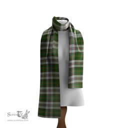 Scottish Hay White Dress Tartan Scarf Womens Plaid Silk Scarves Scotstee Shop - Tartan Plaid - scotstee.com
