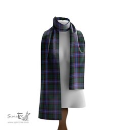 Scottish Hunter Modern Tartan Scarf Womens Plaid Silk Scarves Scotstee Shop - Tartan Plaid - scotstee.com
