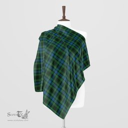 Scottish O'Donohue Tartan Scarf Womens Plaid Silk Scarves Scotstee Shop - Tartan Plaid - scotstee.com