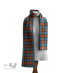 Scottish MacLachlan Ancient Tartan Scarf Womens Plaid Silk Scarves Scotstee Shop - Tartan Plaid - scotstee.com