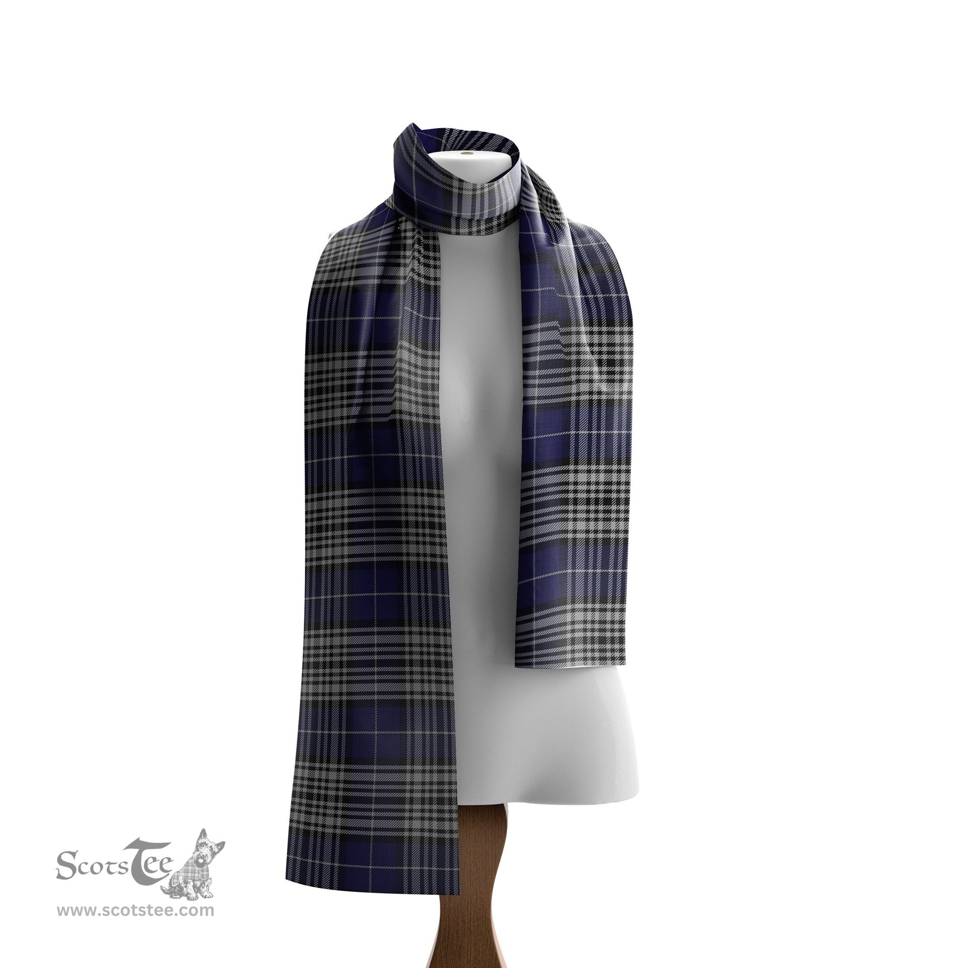Scottish Napier Tartan Scarf Womens Plaid Silk Scarves Scotstee Shop - Tartan Plaid - scotstee.com