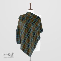 Scottish MacTavish Hunting Tartan Scarf Womens Plaid Silk Scarves Scotstee Shop - Tartan Plaid - scotstee.com