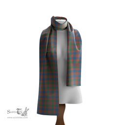 Scottish MacIntyre Ancient Tartan Scarf Womens Plaid Silk Scarves Scotstee Shop - Tartan Plaid - scotstee.com