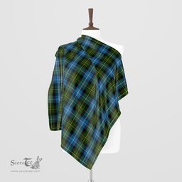 Scottish MacNeil of Barra Tartan Scarf Womens Plaid Silk Scarves Scotstee Shop - Tartan Plaid - scotstee.com