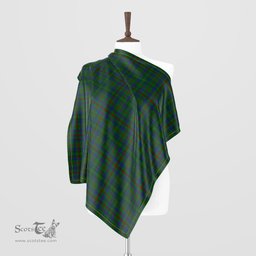 Scottish Moncrieff of Atholl Tartan Scarf Womens Plaid Silk Scarves Scotstee Shop - Tartan Plaid - scotstee.com