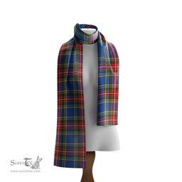 Scottish Bethune Tartan Scarf Womens Plaid Silk Scarves Scotstee Shop - Tartan Plaid - scotstee.com