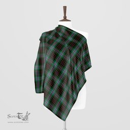 Scottish Brodie Hunting Tartan Scarf Womens Plaid Silk Scarves Scotstee Shop - Tartan Plaid - scotstee.com