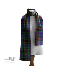 Scottish Brodie Hunting Modern Tartan Scarf Womens Plaid Silk Scarves Scotstee Shop - Tartan Plaid - scotstee.com