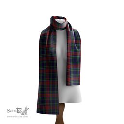 Scottish Allison Red Tartan Scarf Womens Plaid Silk Scarves Scotstee Shop - Tartan Plaid - scotstee.com
