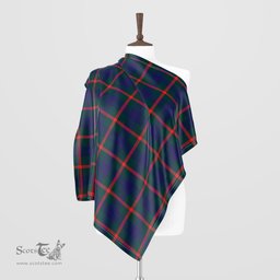 Scottish Agnew Modern Tartan Scarf Womens Plaid Silk Scarves Scotstee Shop - Tartan Plaid - scotstee.com