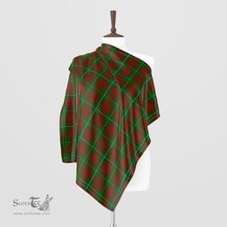 Scottish Bruce Hunting Tartan Scarf Womens Plaid Silk Scarves Scotstee Shop - Tartan Plaid - scotstee.com