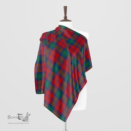 Scottish Auchinleck Tartan Scarf Womens Plaid Silk Scarves Scotstee Shop - Tartan Plaid - scotstee.com