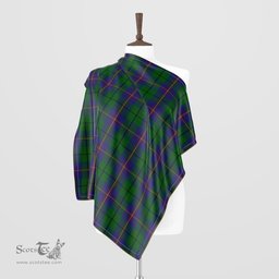 Scottish Carmichael Tartan Scarf Womens Plaid Silk Scarves Scotstee Shop - Tartan Plaid - scotstee.com