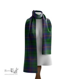 Scottish Carmichael Tartan Scarf Womens Plaid Silk Scarves Scotstee Shop - Tartan Plaid - scotstee.com
