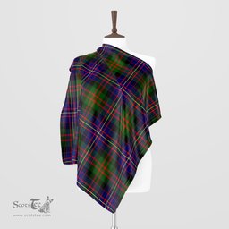 Scottish Chalmers Modern Tartan Scarf Womens Plaid Silk Scarves Scotstee Shop - Tartan Plaid - scotstee.com