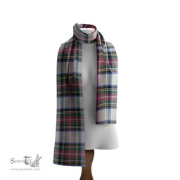 Scottish Dennistoun Tartan Scarf Womens Plaid Silk Scarves Scotstee Shop - Tartan Plaid - scotstee.com