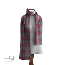 Scottish Crawford Ancient Tartan Scarf Womens Plaid Silk Scarves Scotstee Shop - Tartan Plaid - scotstee.com