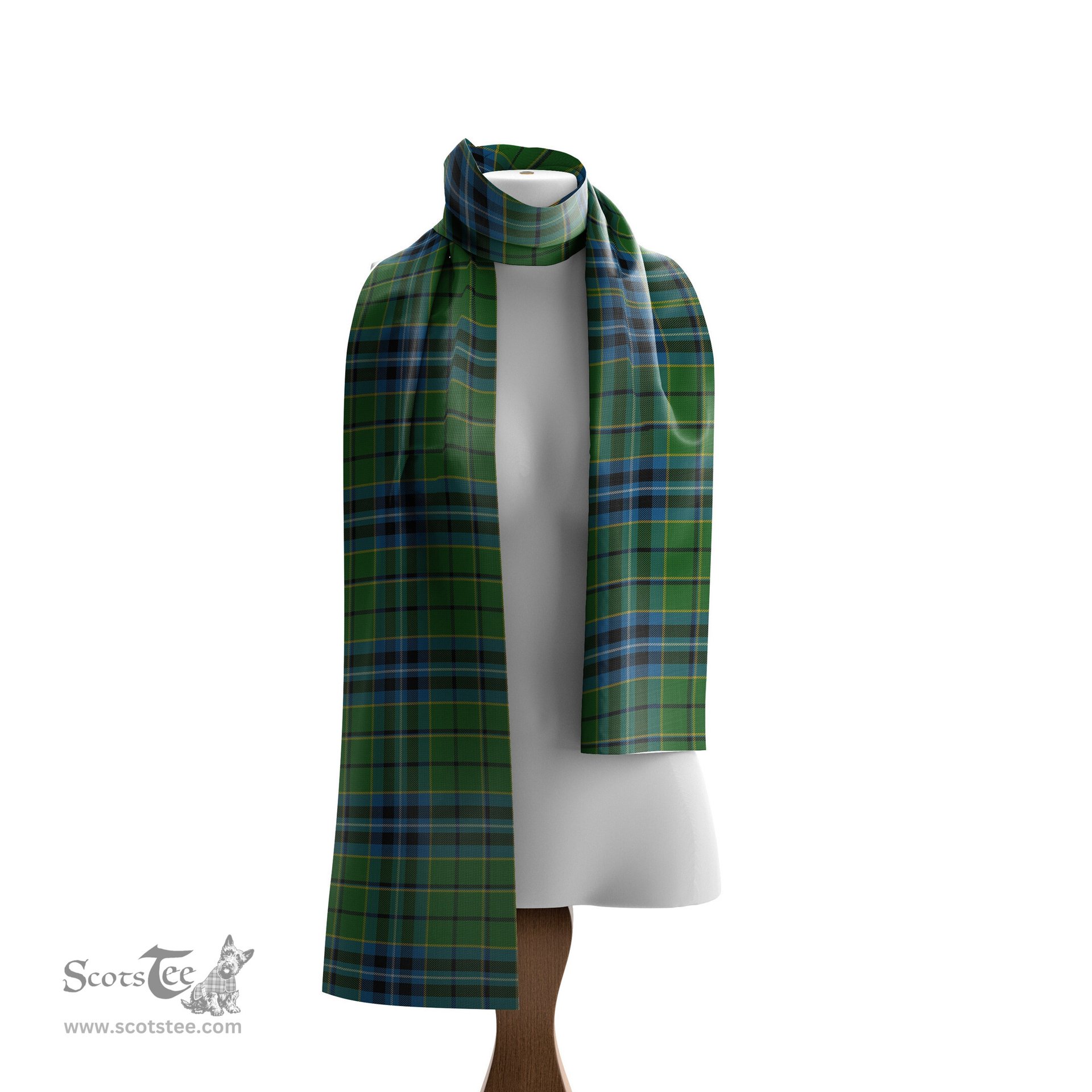 Scottish Dick Tartan Scarf Womens Plaid Silk Scarves Scotstee Shop - Tartan Plaid - scotstee.com