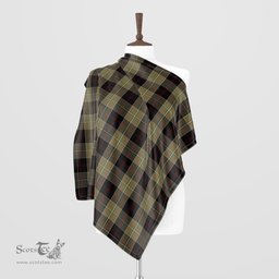 Scottish Dunlop Hunting Tartan Scarf Womens Plaid Silk Scarves Scotstee Shop - Tartan Plaid - scotstee.com