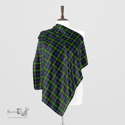 Scottish Farquharson Modern Tartan Scarf Womens Plaid Silk Scarves Scotstee Shop - Tartan Plaid - scotstee.com