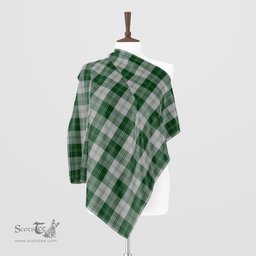 Scottish Erskine Green Tartan Scarf Womens Plaid Silk Scarves Scotstee Shop - Tartan Plaid - scotstee.com