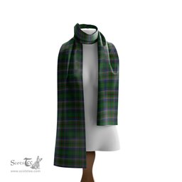 Scottish Cockburn Tartan Scarf Womens Plaid Silk Scarves Scotstee Shop - Tartan Plaid - scotstee.com