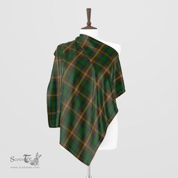 Scottish Chisholm Hunting Tartan Scarf Womens Plaid Silk Scarves Scotstee Shop - Tartan Plaid - scotstee.com