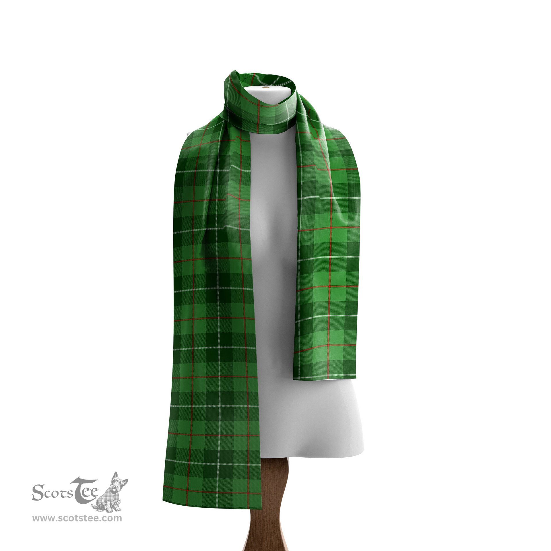 Scottish Galloway Tartan Scarf Womens Plaid Silk Scarves Scotstee Shop - Tartan Plaid - scotstee.com