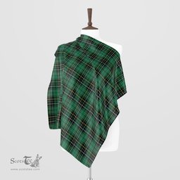 Scottish MacAlpin Ancient Tartan Scarf Womens Plaid Silk Scarves Scotstee Shop - Tartan Plaid - scotstee.com