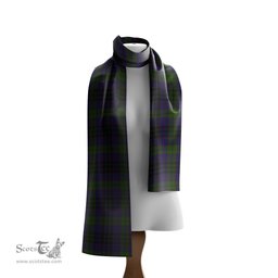Scottish Lumsden Hunting Tartan Scarf Womens Plaid Silk Scarves Scotstee Shop - Tartan Plaid - scotstee.com