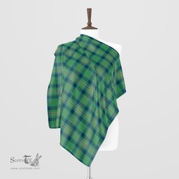 Scottish Kennedy Ancient Tartan Scarf Womens Plaid Silk Scarves Scotstee Shop - Tartan Plaid - scotstee.com