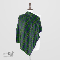 Scottish Hunter of Hunterston Tartan Scarf Womens Plaid Silk Scarves Scotstee Shop - Tartan Plaid - scotstee.com