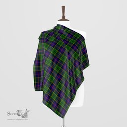Scottish Forsyth Modern Tartan Scarf Womens Plaid Silk Scarves Scotstee Shop - Tartan Plaid - scotstee.com