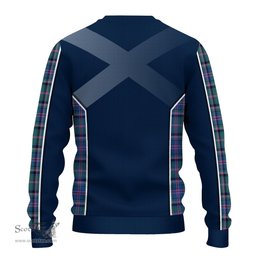 ScotsTee Shop Scottish Cooper Clan Scottish Crest and Scottish Thistle Sport Tartan Sweatshirt