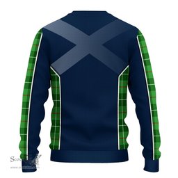 ScotsTee Shop Scottish Clephan Clan Scottish Crest and Scottish Thistle Sport Tartan Sweatshirt