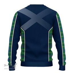 ScotsTee Shop Scottish Duncan Ancient Clan Scottish Crest and Scottish Thistle Sport Tartan Sweatshirt