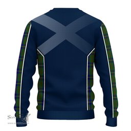 ScotsTee Shop Scottish Cameron of Lochiel Hunting Clan Scottish Crest and Scottish Thistle Sport Tartan Sweatshirt