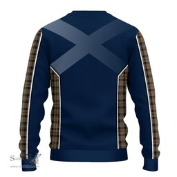 ScotsTee Shop Scottish MacKenzie Hunting Clan Scottish Crest and Scottish Thistle Sport Tartan Sweatshirt