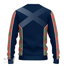 ScotsTee Shop Scottish Grant Ancient Clan Scottish Crest and Scottish Thistle Sport Tartan Sweatshirt