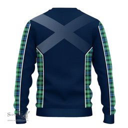 ScotsTee Shop Scottish Graham of Montrose Ancient Clan Scottish Crest and Scottish Thistle Sport Tartan Sweatshirt