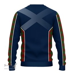 ScotsTee Shop Scottish MacAulay Clan Scottish Crest and Scottish Thistle Sport Tartan Sweatshirt