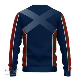 ScotsTee Shop Scottish MacColl Clan Scottish Crest and Scottish Thistle Sport Tartan Sweatshirt